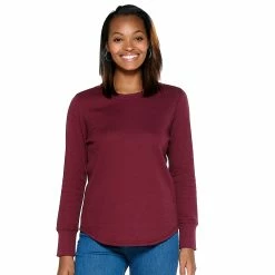 Budget 🧨 Tops Plus Size Architect® Long Sleeve Thermal Tee 🧨