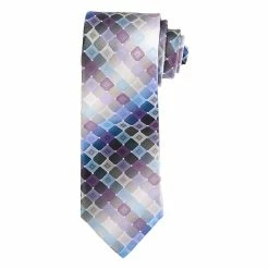Best Sale ⭐ Ties Mens Architect® Aivaro Geometric Tie - Purple 🧨