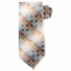 Top 10 👍 Ties Mens Architect® Aivaro Geometric Tie - Taupe 😉