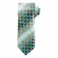 Brand new ✔️ Ties Mens Architect® Aivaro Geometric Tie - Teal 👏