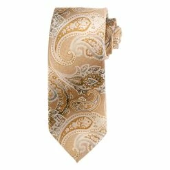Top 10 ✨ Ties Mens Architect® Deal Paisley Tie - Brown 🥰