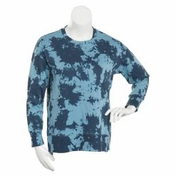 Coupon ❤️ Clothing Plus Size Architect® Long Sleeve Tie Dye Fleece Tunic Sweatshirt 🤩