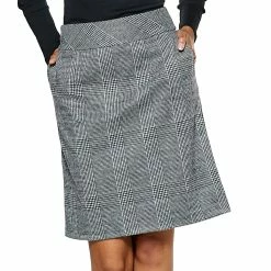 Best deal ⭐ Clothing 👩 Womens Architect® Plaid Double Knit Plaid 👗 Skirt 🌟