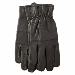Coupon ⌛ Accessories Mens Architect® Open Cuff Leather Gloves 🤩